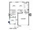 First floor plan featuring kitchen, great room, study, 2 car garage, and nook at 9 N Waterloo St, Aurora, CO 80018