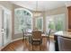 Cozy dining area with a view of the garden at 11433 Decatur Ct, Westminster, CO 80234