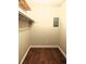 Walk-in closet with shelves and hanging rod at 9625 E Center Ave # 4C, Denver, CO 80247