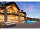 Luxury backyard with a pool, spa, and lounge chairs, perfect for relaxation at 3148 Keep Dr, Sedalia, CO 80135