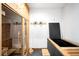 This home has a bright sauna, and a cold plunge pool for post-sauna invigoration at 3148 Keep Dr, Sedalia, CO 80135