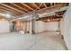 Unfinished basement at 8926 Swan River St, Littleton, CO 80125