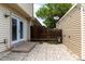 Private patio area is easily accessed through a set of French doors at 1202 S Troy St, Aurora, CO 80012