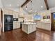Well-lit kitchen with an island, stainless steel appliances, and modern finishes at 3124 Antelope Ridge Trl, Parker, CO 80138