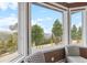 Sitting area with mountain views at 26269 Richmond Hill Rd, Conifer, CO 80433