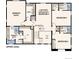Floor plan of the upper level, including the owner's suite and bath, laundry, loft/office, and bedrooms at 2560 Lupton Ln, Lafayette, CO 80026
