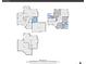 Detailed floor plan showcasing layout of all levels, including square footage and room dimensions at 3970 Pierson St, Wheat Ridge, CO 80033