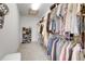 Spacious walk-in closet with ample hanging space and shelving for organized storage at 3970 Pierson St, Wheat Ridge, CO 80033
