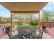 Covered patio perfect for entertaining and enjoying outdoor living at 2588 S Flower Ct, Lakewood, CO 80227