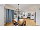 Bright eat-in kitchen boasts stainless steel appliances and backyard access at 13464 Vine St, Thornton, CO 80241