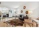 Cozy living room featuring a comfortable couch and stylish decor at 1941 Newland Ct, Lakewood, CO 80214