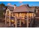 Stately home with multiple decks and outdoor seating at 1052 Country Club Estates Dr, Castle Rock, CO 80108