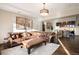 Cozy living room with comfortable seating and a built-in bar at 1052 Country Club Estates Dr, Castle Rock, CO 80108