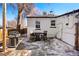 Cozy backyard patio with seating area and grill at 3195 S Clarkson St, Englewood, CO 80113