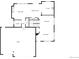 A floor plan showing the layout of the Gathering room, kitchen, dining area, and garage at 13058 Monaco Way, Thornton, CO 80602