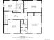 Detailed floor plan showing layout of the second floor: bedrooms and bathrooms at 9540 E Grand Pl, Greenwood Village, CO 80111