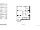 Basement floorplan showing bedroom, Gathering room, bath, and flex space at 15926 Butterwort Cir, Parker, CO 80134