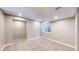 The finished basement offers a cozy retreat, perfect for a home office or extra living space at 15926 Butterwort Cir, Parker, CO 80134