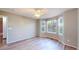 Bedroom featuring a ceiling fan and a charming bay window at 15926 Butterwort Cir, Parker, CO 80134