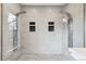 Spa-like bathroom with double shower heads and subway tile at 750 N Clarkson St, Denver, CO 80218