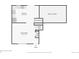 Floor plan showing kitchen, great room, entry and stairs at 4933 S Xenon Ct, Morrison, CO 80465