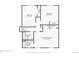 Second floor plan featuring primary bedroom, bath, and additional bedroom at 4933 S Xenon Ct, Morrison, CO 80465