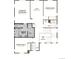 Second floor plan featuring three bedrooms, two bathrooms, a loft, laundry room, and open-to-below area at 454 S Rifle St, Aurora, CO 80017
