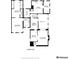 Detailed floor plan showcasing the layout of the home's bedrooms, living spaces, and kitchen at 1748 S Logan St, Denver, CO 80210