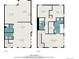 Floor plan of the house including the bedrooms, kitchen, and living areas at 15612 E 96Th Way # 20H, Commerce City, CO 80022