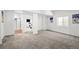 Open basement area with finished bathroom and potential for gym or entertainment space at 25362 E Indore Dr, Aurora, CO 80016