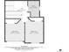 Floorplan of bedrooms, bath and hall showing layout and approximate room dimensions at 25362 E Indore Dr, Aurora, CO 80016