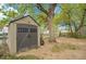 Backyard storage shed at 113 E Saint Clair Ave, Longmont, CO 80504