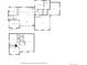 Two-story floor plans showing bedrooms, living room, kitchen, bathrooms, and garages at 27612 Shadow Mountain Dr, Conifer, CO 80433