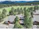 Desirable location features views of lush greenery, open spaces, and mountain views at 2434 Hearth Dr # C1, Evergreen, CO 80439