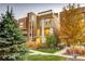 Modern 3 story townhome with a pergola at 8330 Farmers Way, Highlands Ranch, CO 80129