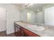 Double vanity bathroom with granite countertop at 1536 Sepia Ave, Longmont, CO 80501