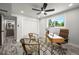 Bedroom or office with lots of natural light and wood-look flooring at 9591 W Florida Pl, Lakewood, CO 80232