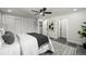 Bedroom with ample closet space and ensuite bathroom, offering convenience and privacy at 9591 W Florida Pl, Lakewood, CO 80232