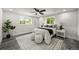 Serene bedroom with natural light and plush textures, ideal for relaxation and rest at 9591 W Florida Pl, Lakewood, CO 80232