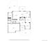 Detailed first floor plan showcasing layout including living room, kitchen, and patio at 6577 Esperanza Dr, Castle Pines, CO 80108