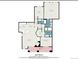 Detailed floor plan layout showcasing the square footage and room dimensions of the house at 10818 Cimarron St # 1202, Firestone, CO 80504