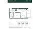 Floor plan for a modern apartment with a well-designed layout including living, kitchen, sleep, and bath areas at 525 18Th St # 1110, Denver, CO 80202