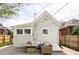 Cozy backyard patio with comfortable seating, ideal for outdoor relaxation and entertaining at 3365 S Grant St, Englewood, CO 80113