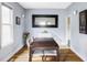 Stylish dining room featuring a dark wood table, seating for six, and modern decor at 3365 S Grant St, Englewood, CO 80113