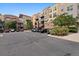 Parking lot with ample spaces in front of the apartment building at 9059 E Panorama Cir # B306, Englewood, CO 80112