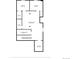 Detailed floor plan showcases the layout of the home's basement level at 11945 W 66Th Pl # A, Arvada, CO 80004