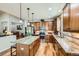 Well-equipped kitchen with stainless steel appliances, granite countertops, and ample cabinet space at 2872 Dreamcatcher Loop, Castle Rock, CO 80109
