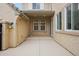 Back patio offers a covered area for outdoor lounging at 5035 Vermillion Dr, Castle Rock, CO 80108