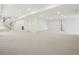 Expansive basement featuring a modern staircase, neutral carpet, and recessed lighting at 5035 Vermillion Dr, Castle Rock, CO 80108