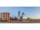 Breathtaking panoramic view of the city skyline from this building's vantage point at 1499 Blake St # 6K, Denver, CO 80202